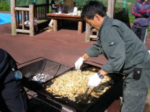 アキアジのチャンチャン焼きや空き缶を使った炊飯に挑戦