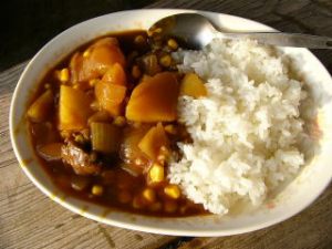 シカカレーの完成です！！