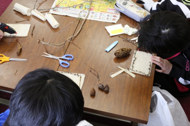 西興部村ワイルドライフ教室　工作