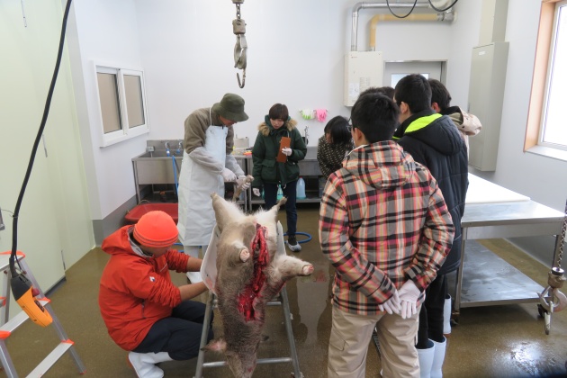 西興部猟区管理協会　酪農学園大学学生実習