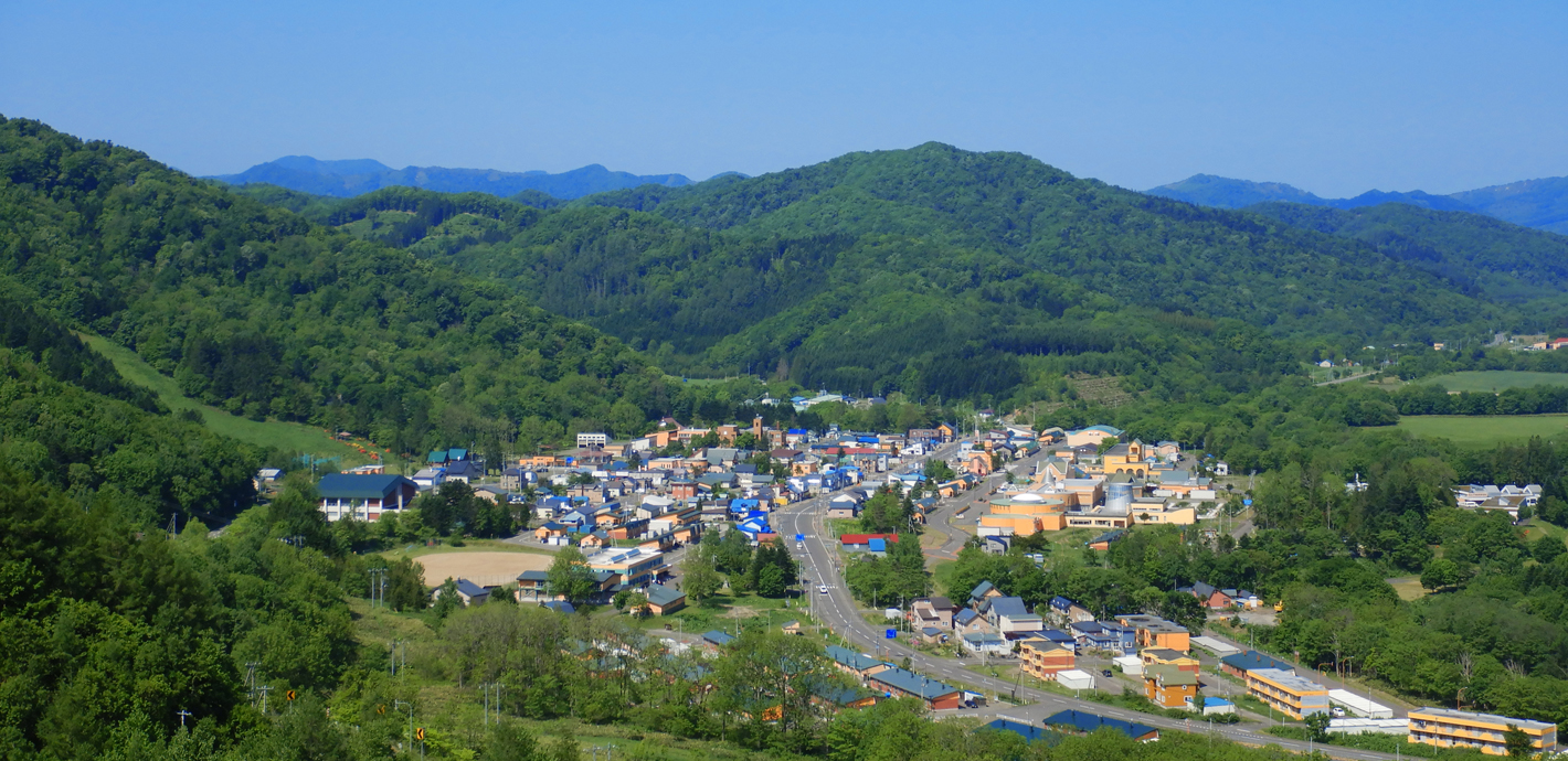 村の風景写真