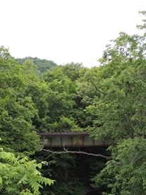 西興部の歴史を物語る鉄橋